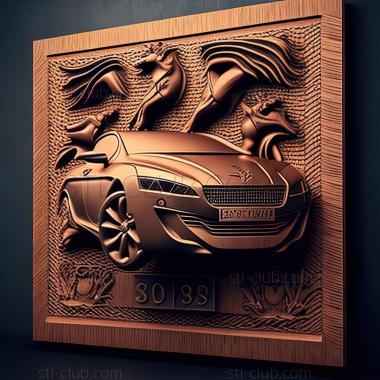 3D мадэль Peugeot 508 (STL)